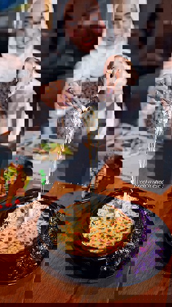 Freekeh with chicken 